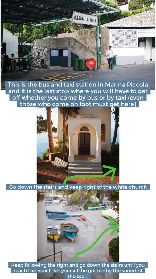 Capri Magic House On The Beach المظهر الخارجي الصورة